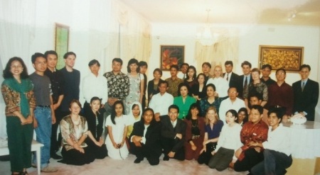 Kunjungan masyarakat Indonesia di kediaman Konsulat Jendral di Sydney. Foto: Dokumentasi pribadi